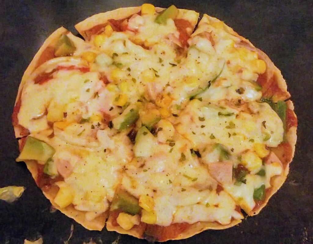 賄いでピッツァ作ってみた